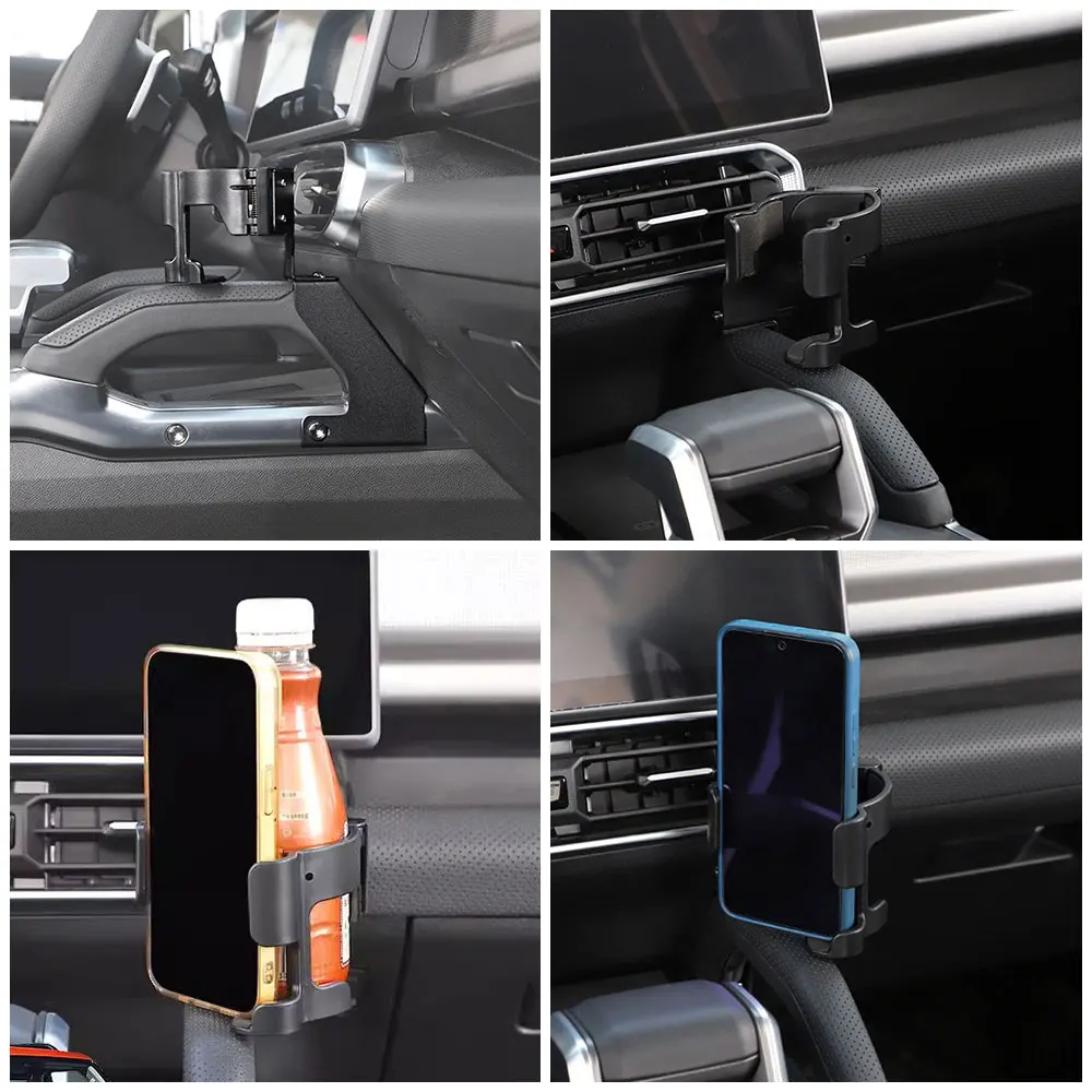 Apto para chery jetour viajante t2 carro montado suporte multifuncional suporte de copo suporte do telefone reequipamento acessórios interiores do car