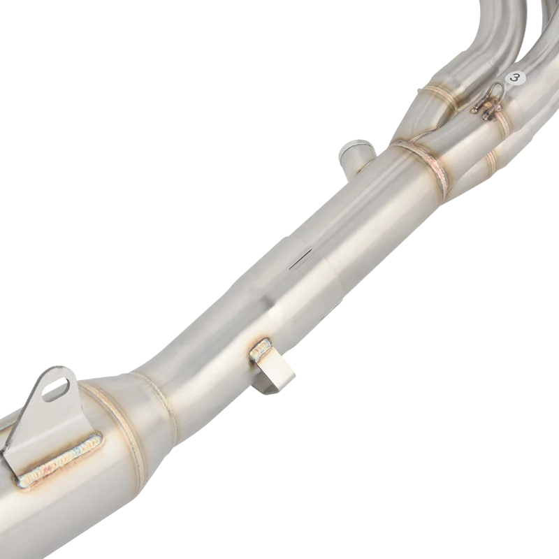 For CFMOTO 675SR CF675SR 675R-R 675 SR-R 675NK 2024 2025 Motorcycle Exhaust System Escape Stainless 51mm Front Link Pipe Muffler