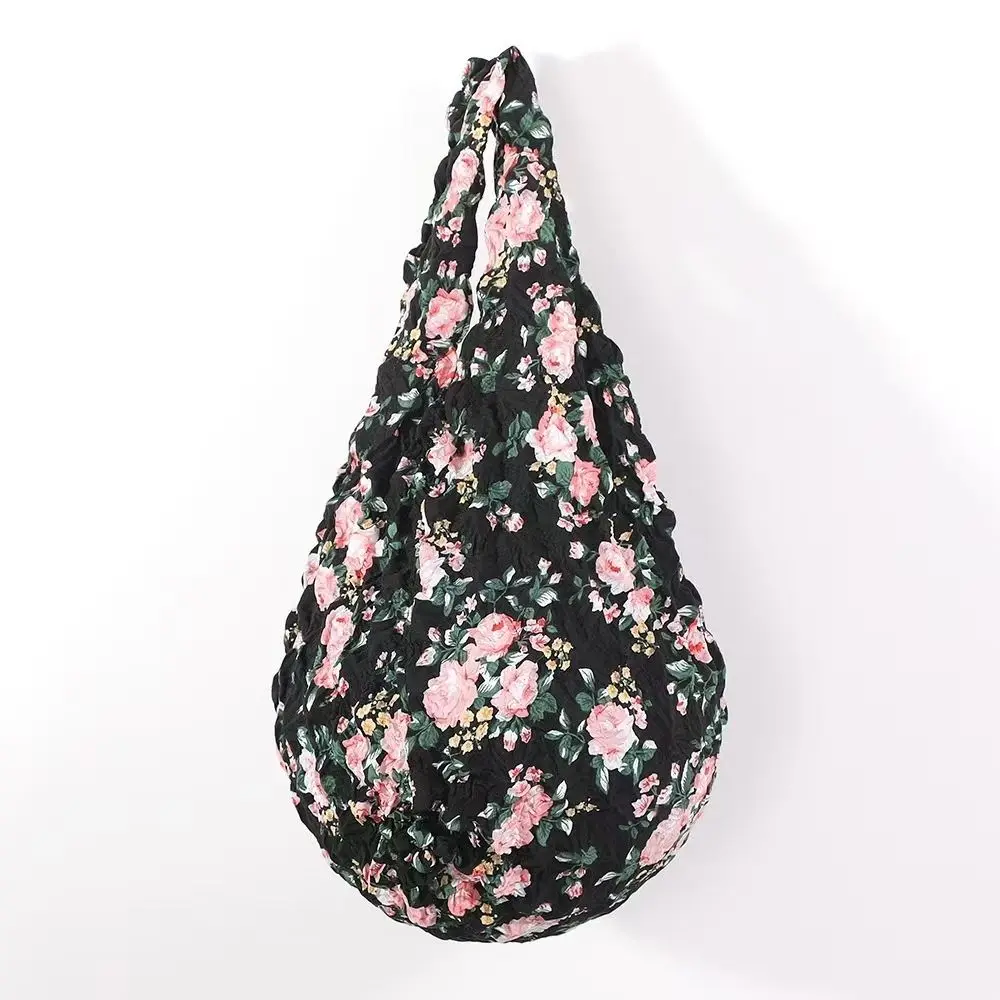 

Reusable Bubble Foldable Stretch Bag Large Capacity Multi Purpose Magic Stretch Puff Bag Handheld Shopping Bag Storage Bag Daily
