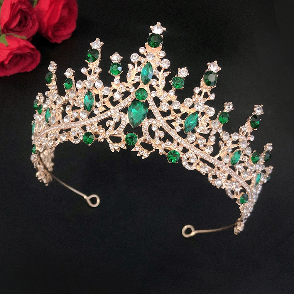 

Elegant Rhinestone Crown Wedding Bridal Headdress Hair Accessory For Bridal Headwear Women Party Banquet Gift Wife Mom