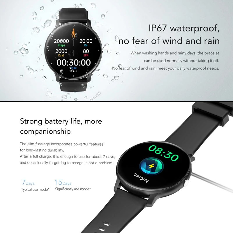 2026 New Ultra-Slim Smart Watch Men 100+ Sports Modes Heart Rate Monitoring AI Voice Assistant Bluetooth Call Smartwatches