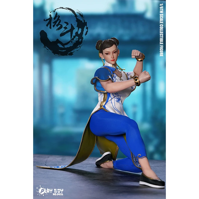 

Оригинальная игровая игрушка P026 Fighting Goddess Chun Li 1/6, синие леггинсы Cheongsam, версия в наличии, коллекция аниме, фигурки, игрушки