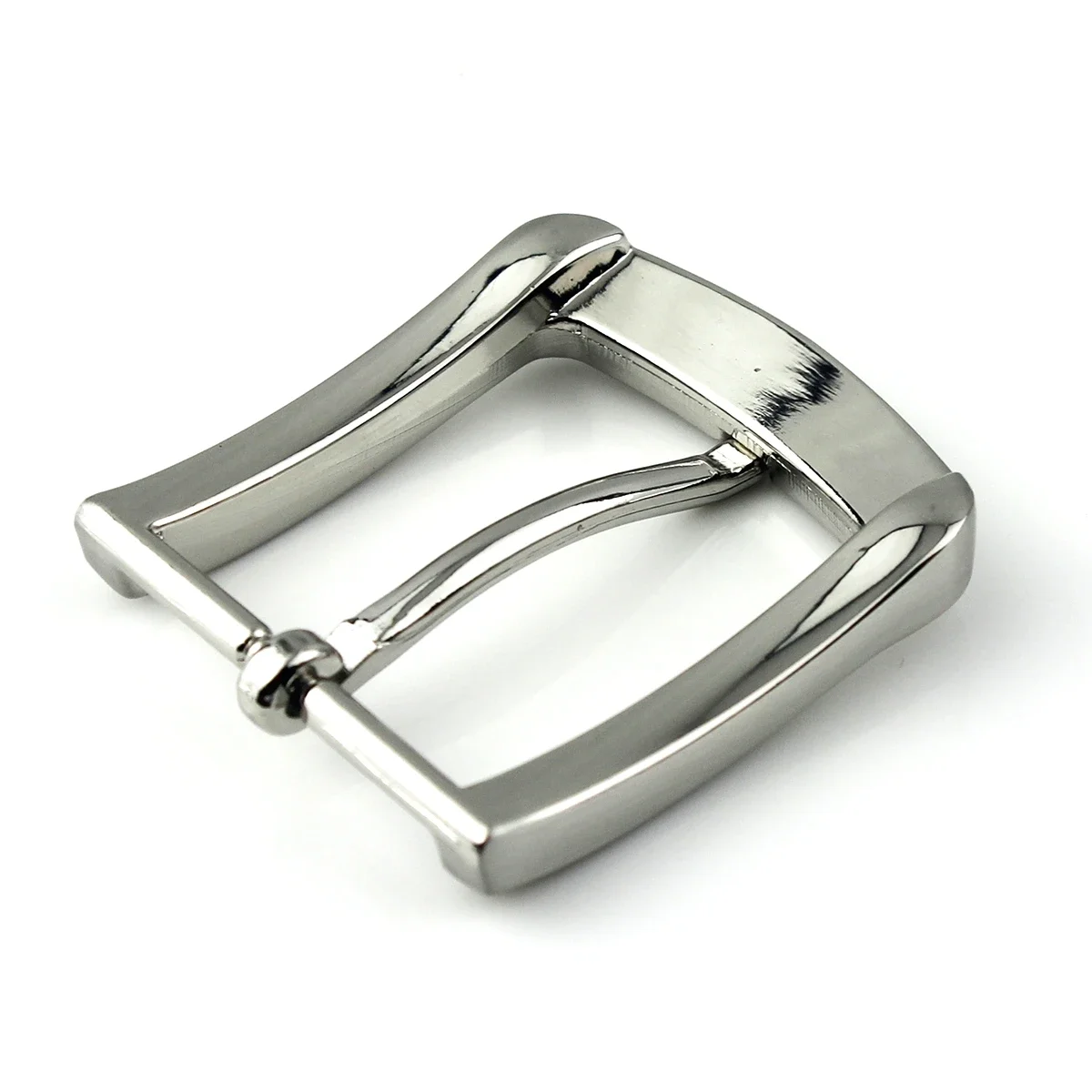 1piece 35mm Belt Buckle Silver Pin Buckle Metal Brushed Men\'s Women\'s Waistband Accessories Leather Craft Belt Parts