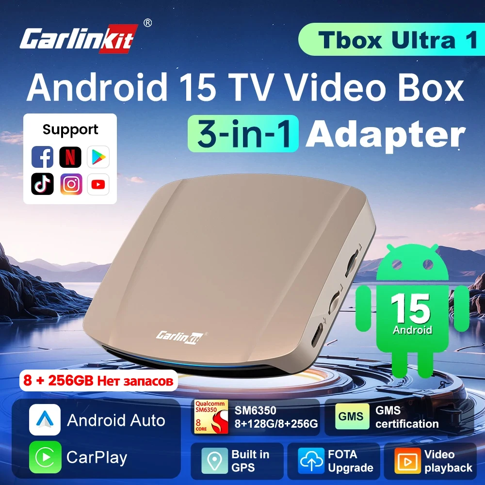 128GBCarlinkitUltra1Android15WirelessAdapterAndroidAutoAiBoxForCarRadioSupportSpotifyNetflixYoutube8CoreWIFI6-AliExpress34