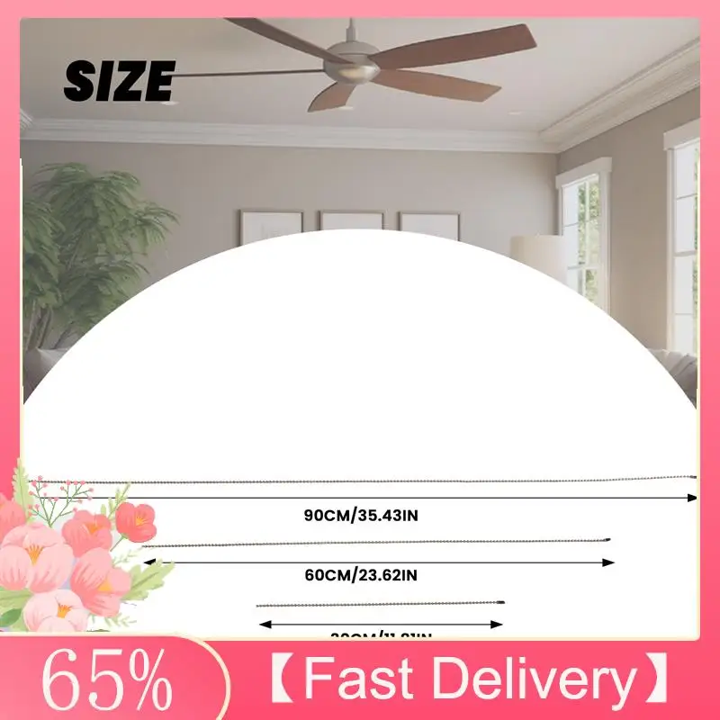 A61z ofertas 12 peças extensor de corrente de ventilador de teto extensor de corrente de ventilador de bronze 12/24/36 polegadas extra longo ventilador de teto puxar cha