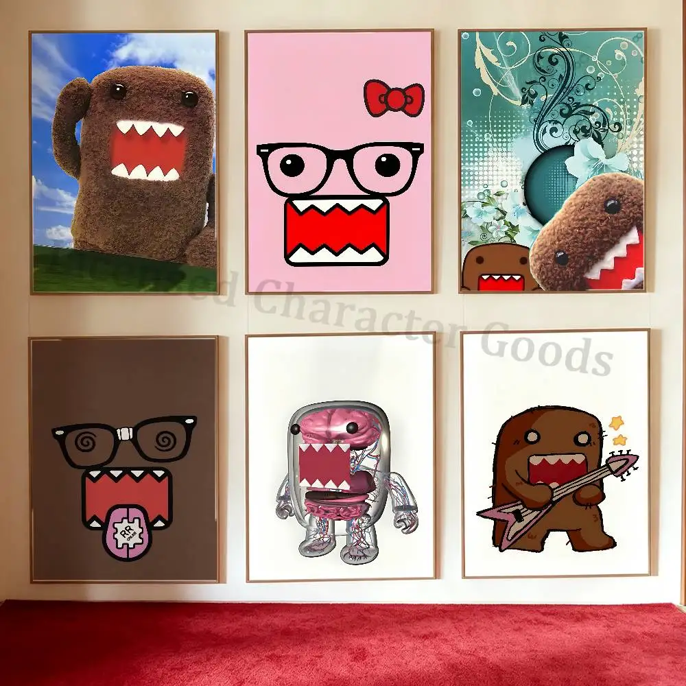 D-Domo Anime Wall Art Canvas Painting Poster For Living Room Home Decor Decoration Picture