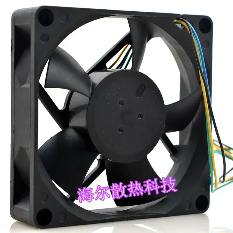 for AVC 8020 DA08020B12U 8cm 12V 4 Wire PWM Double Ball Bearing CPU Cooling Fan for AMD Temperature Control