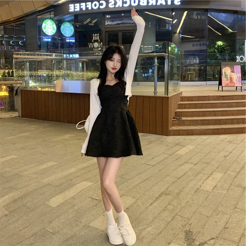 Cardigan aperto lavorato a maglia leggero da donna Estate Svel Dr Capispalla Arco esterno punteruolo Pendolarismo Colore puro Lungo Sve