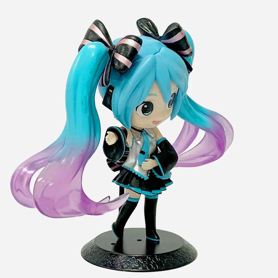 ฟิกเกอร์อนิเมะใหม่ ตัวละครจิ๋ว ของตกแต่งน่ารัก สีชมพู สีเขียว ของตกแต่งบ้าน ของเล่นสำหรับผู้ใหญ่ ของขวัญวันเกิดสำหรับเด็ก