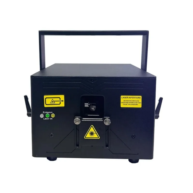 Optlaser Professional 10W Full Color Animation Laser Digital Driver Precise Alignment for Stage and Clubs