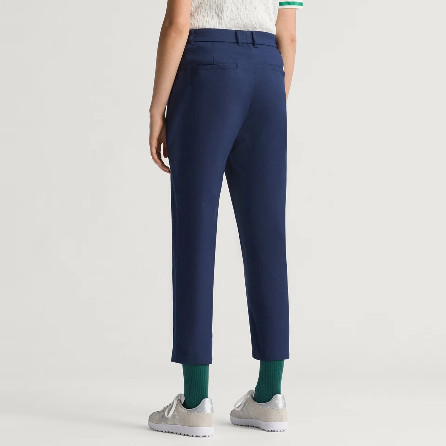 Adidas genuine clover women's button comfortable and breathable casual pants JW9871