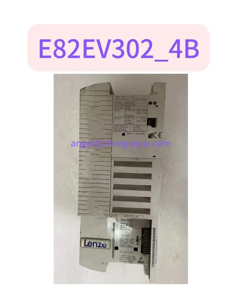 

E82EV302_4B Used tested ok Frequency converter E82EV302 4B