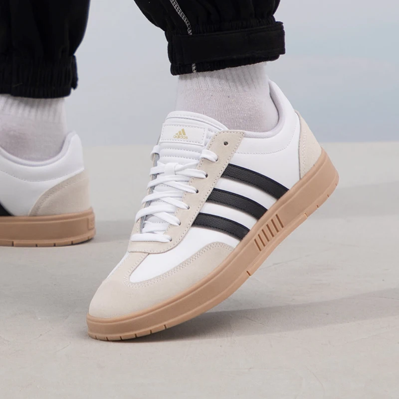 Adidas men's and women's shoes 2024 autumn new fashion trend light comfortable wear-resistant casual shoes board shoes IE9044