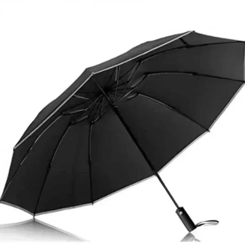 20K Bones Men Women Umbrella  Fully Automatic Reverse Folding Umbrella with Windproof Reflective Stripe UV Umbrellas