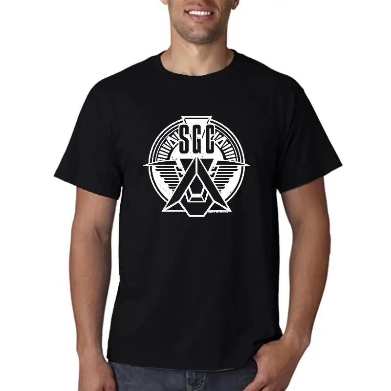 Stargate SG-1 SGC Emblem 2 Mens T-Shirt