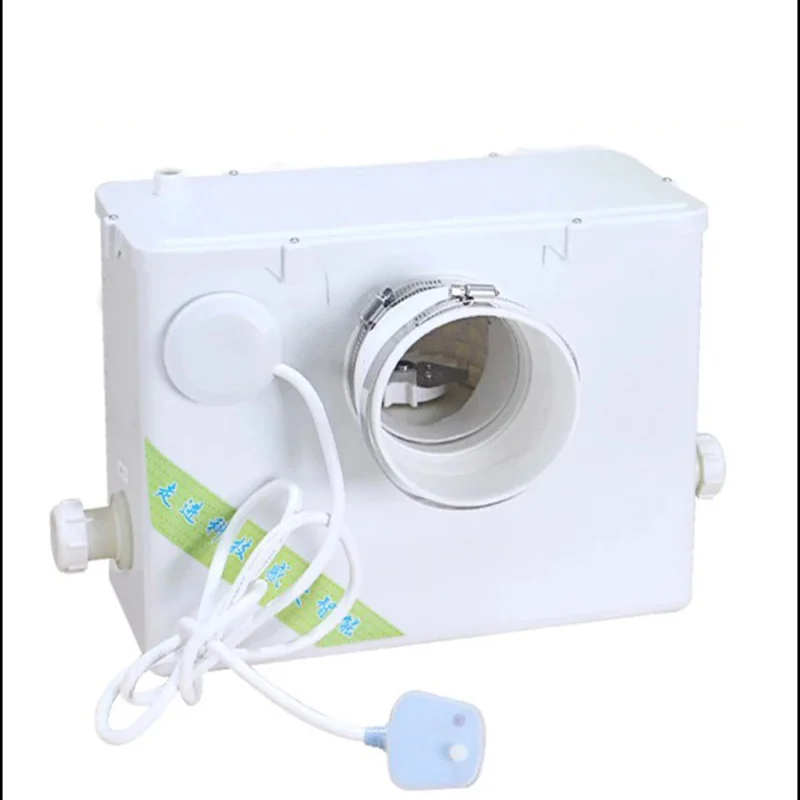 Левый и правый (горизонтальный) Моторный автоматический канализационный насос, электрический дробильный туалет, специальный септик, подъемник канализации