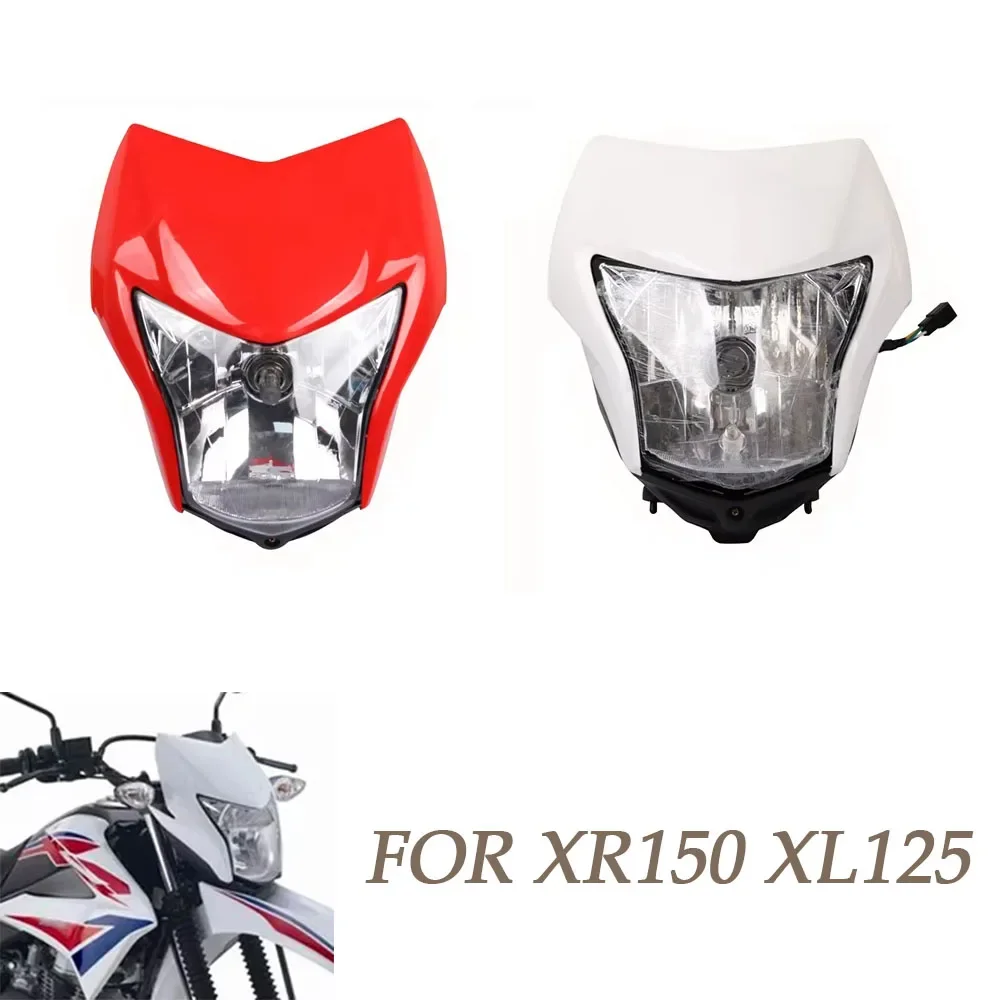 Motorcycle Headlight Assembly For HONDA XR150 XR150L XL125 2014-2018 Headlamp with Fairing