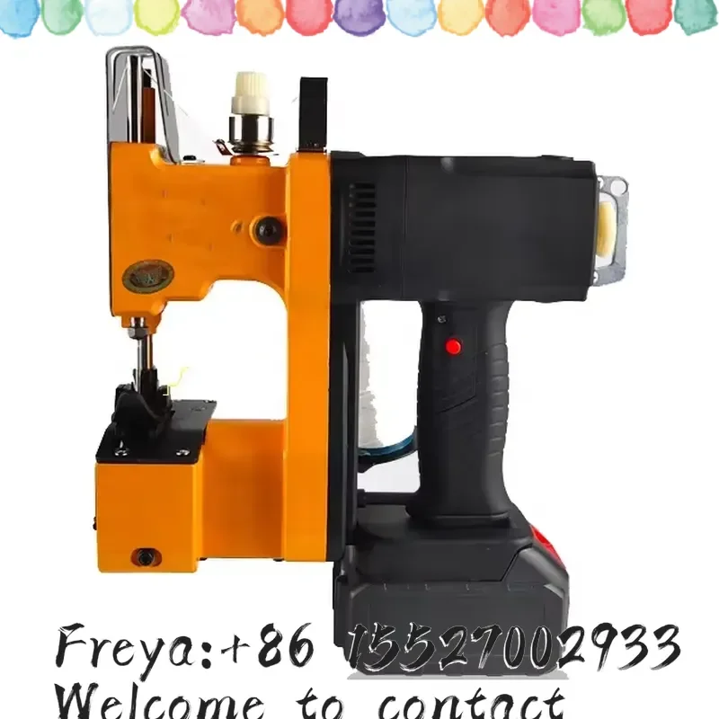 GK-007 Factory Wholesale New Portable Automatic Industrial Sack Sewing Machine Motor Home Use Rice Bag Closer Sealing Machine