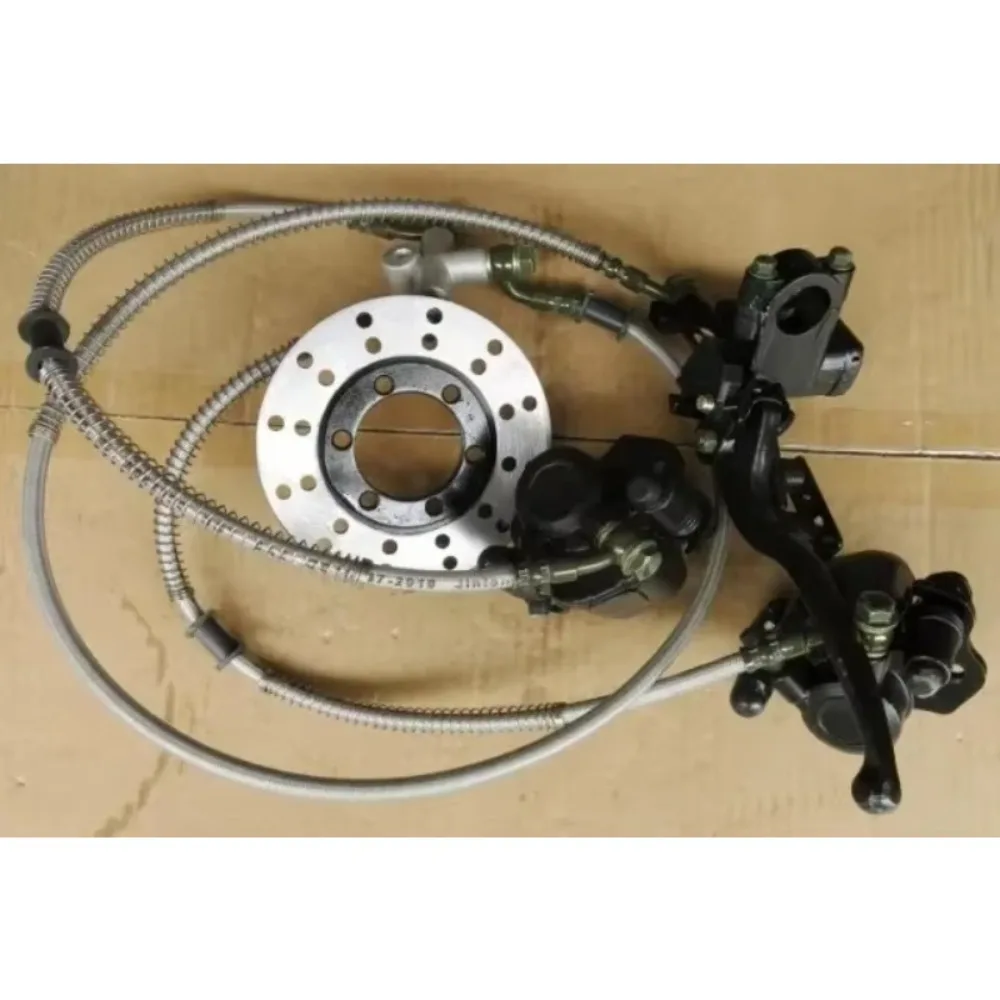 For ATV accessories big bull big dinosaur before a drag two brake pump with two hydraulic disc  one reel wholesale,