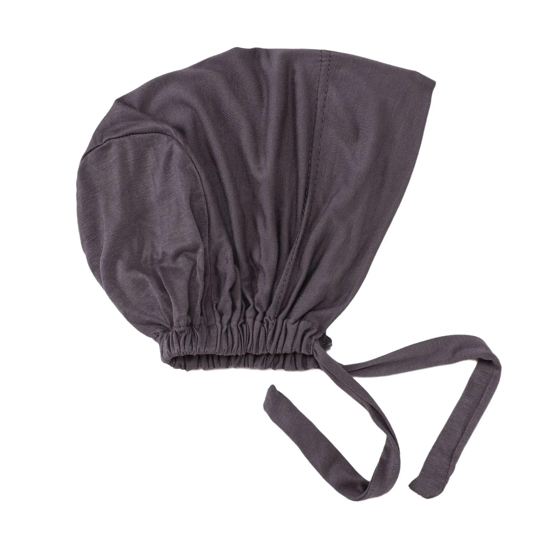 

Modal Underscarf Muslim Hijab Jersey Inner Hat Undercap Women Beanie Bonnet Head Wrap Hair Loss Tie Back Headwear Turbante Mujer