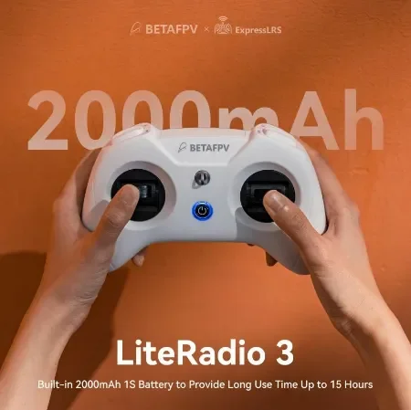 BETAFPV LiteRadio 3 2.4Ghz 8CH nadajnik radiowy obsługi protokołu Frsky Shadow do wyścigów FPV RC dla początkujących dronów