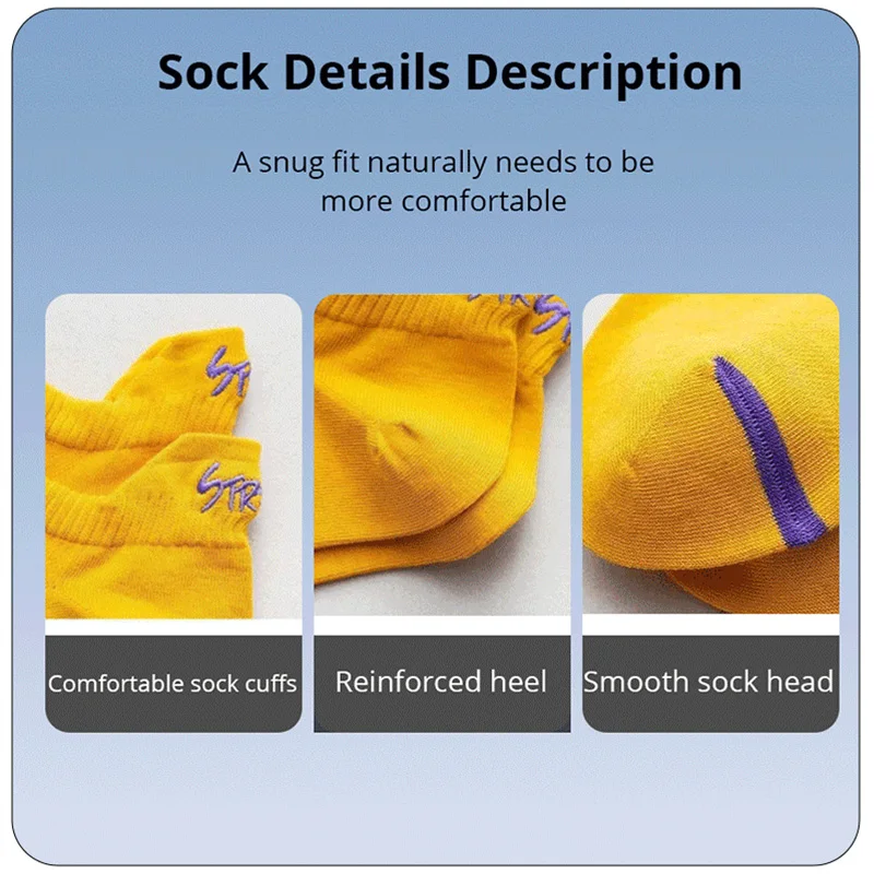 5 Pairs Men\'s Ankle Socks No Show Socks Mesh Breathable Street Fashion Sport Deodorant Invisible Travel Running Socks