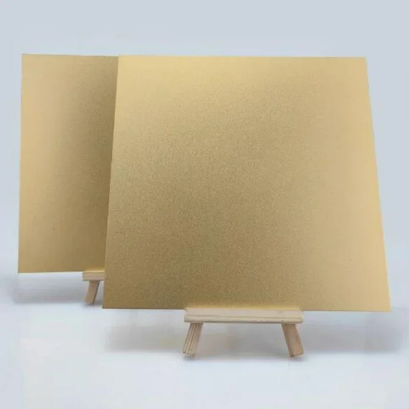 1-5pcs 7 Types Colorful Anodized Aluminum Alloy Plate 5052 Aluminum Sandblasted Surface Aluminum Sheet 100x100-300x300mm