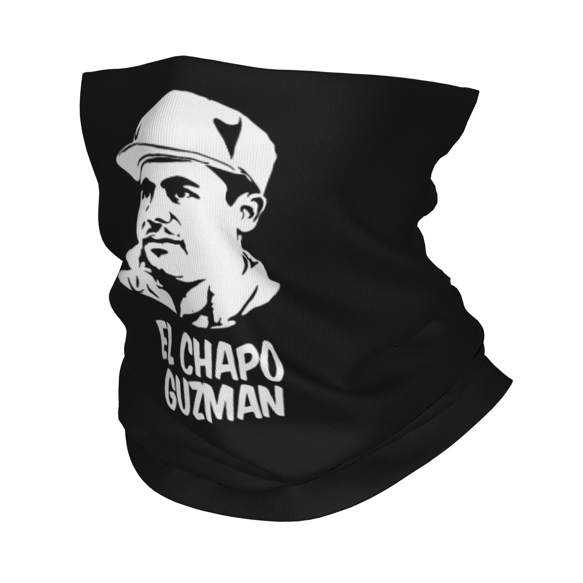 

Gangster El Chapo Мексиканская картонная бандана Sinaloa, шарф для лица с принтом, универсальный велосипедный шарф для верховой езды, унисекс, всесезонный