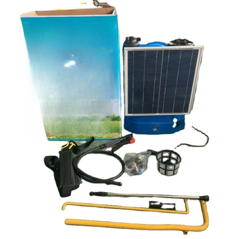 

16L or 20L battery and manual 2-in-1 backpack solar sprayer