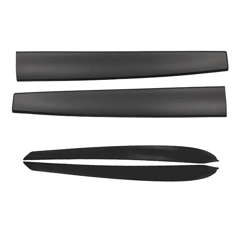 4Pcs Matte Black