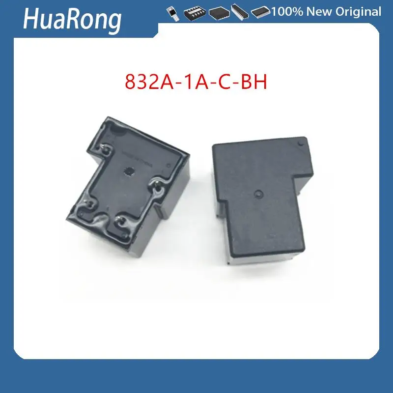 2Pcs/Lot   832A-1C-F-S 12VDC  20A 832A-1C-F-C 12VDC 5PIN  832A-1A-C-BH 24VDC  4-PIN