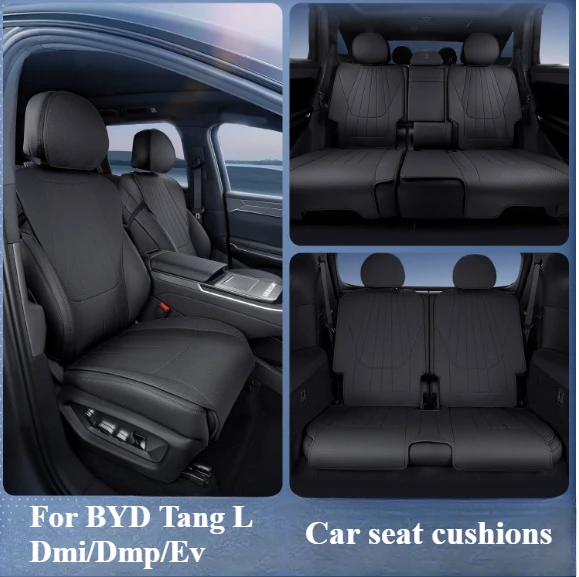 For BYD Tang L Dmi/Dmp/Ev Car seat cushions and covers are breathable suitable for all seasons resistant to dirt and wear