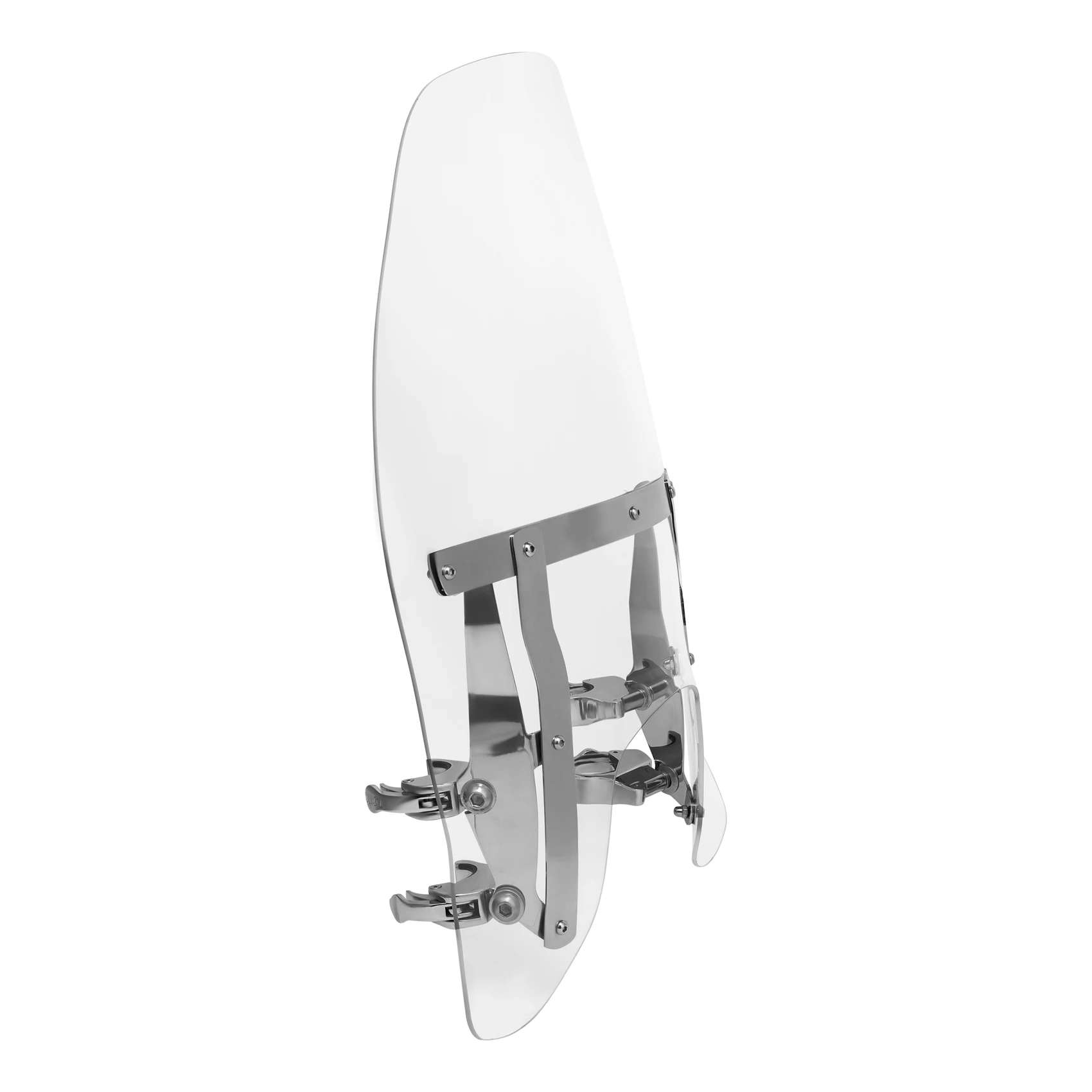 Windscreen Windshield w/ Clamps Mount For Harley Street Bob 114 FXBBS 2021-2023 Softail Standard FXST 2020 Dyna Low Rider 2006