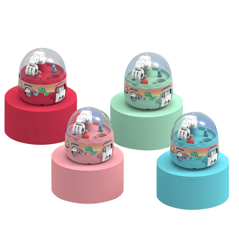 MACH-miniatuur nieuwigheid dinosaurusvangmachines klauwmachine voor kinderen en volwassenen met mini-dinosaurusfiguren klauwmachine prijs