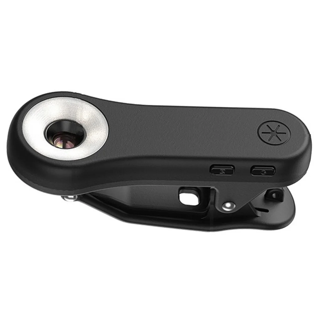 200X HD Magnification Lens Phone Microscope Autofocus System Multi-coated Broadband Lenses Pass-through Charging