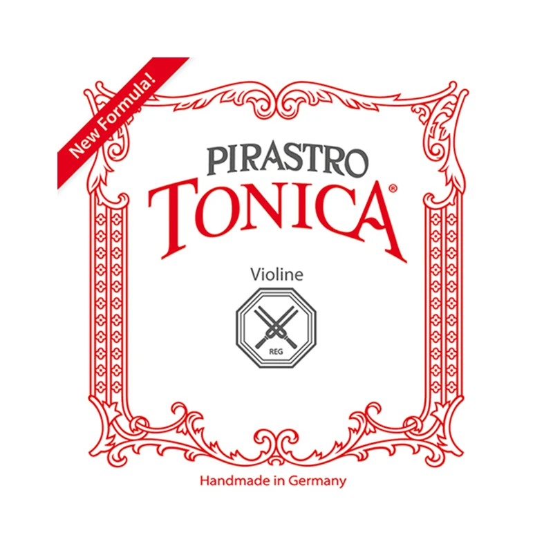 PIRASTRO TONICA Violin String A String 4/4-1/2 Size Available, Synthetic Core Aluminum Winding, Medium Tension Ball End