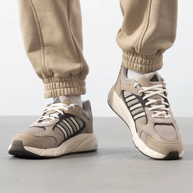 Sepatu Pria Adidas 2025 Sepatu Kasual Olahraga Bantalan Bersirkulasi Ringan Baru JH6845