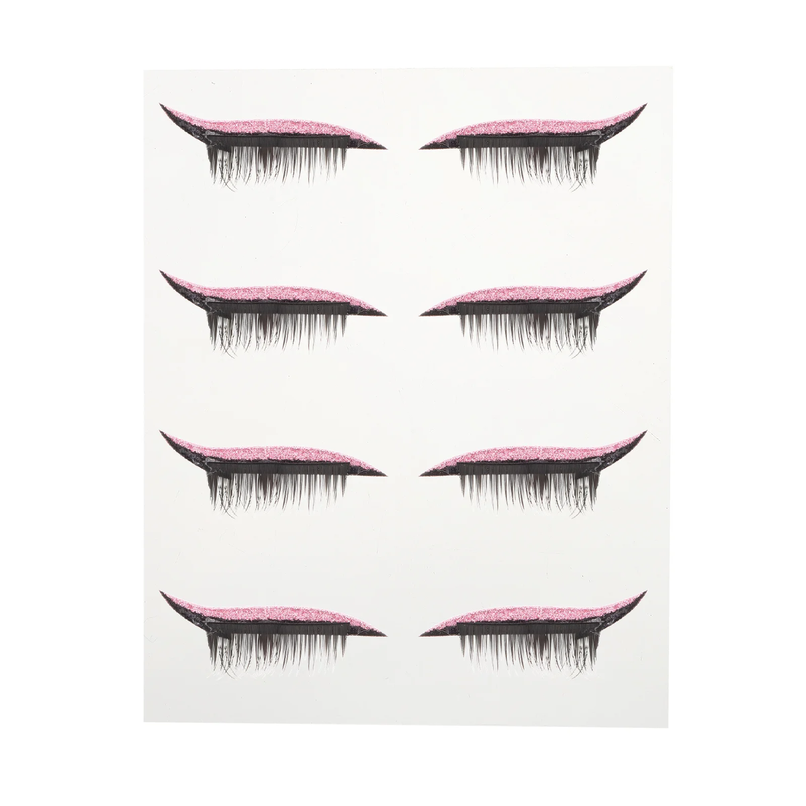 4Pairs Women Men Eyeliner Tape Sticker for Enlarging Eyes Cosplay Costume Party Eyeliner Decal Eye Line Sticker
