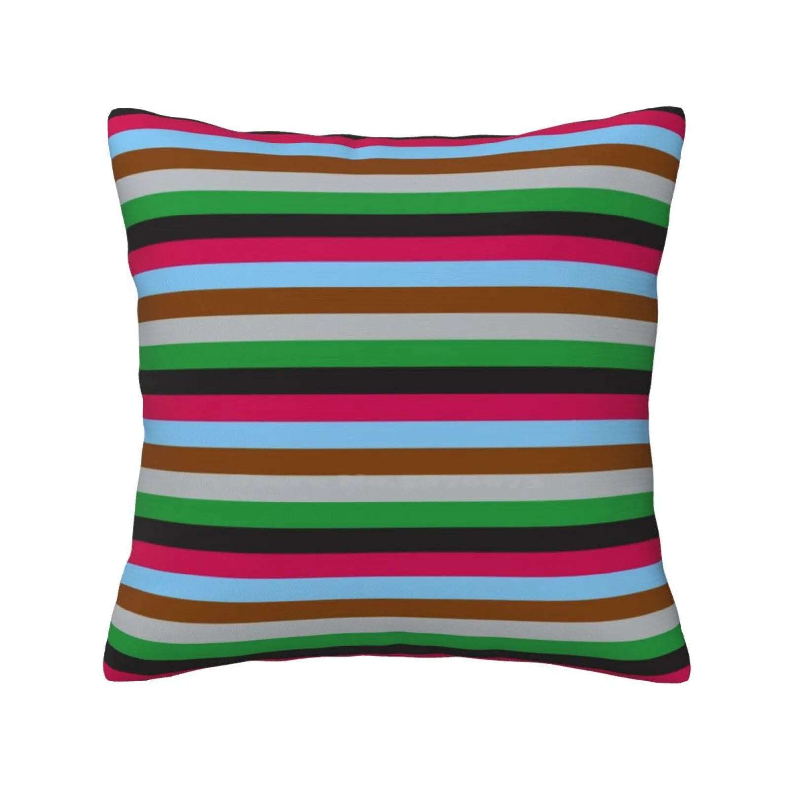 Rugby Striped Fashion Sofa Throw Pillow Cover Pillowcase Rugby Club Stoop Striped Lines Retro 70S 80S Lined Patterns Minimalist