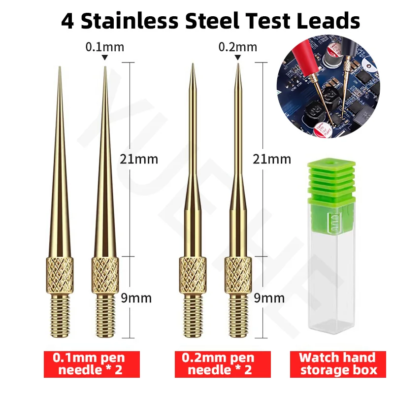 Multimeter Test Leads Replacement Needles  Multimeter Test Leads Replacement Needles High Temp Resistant