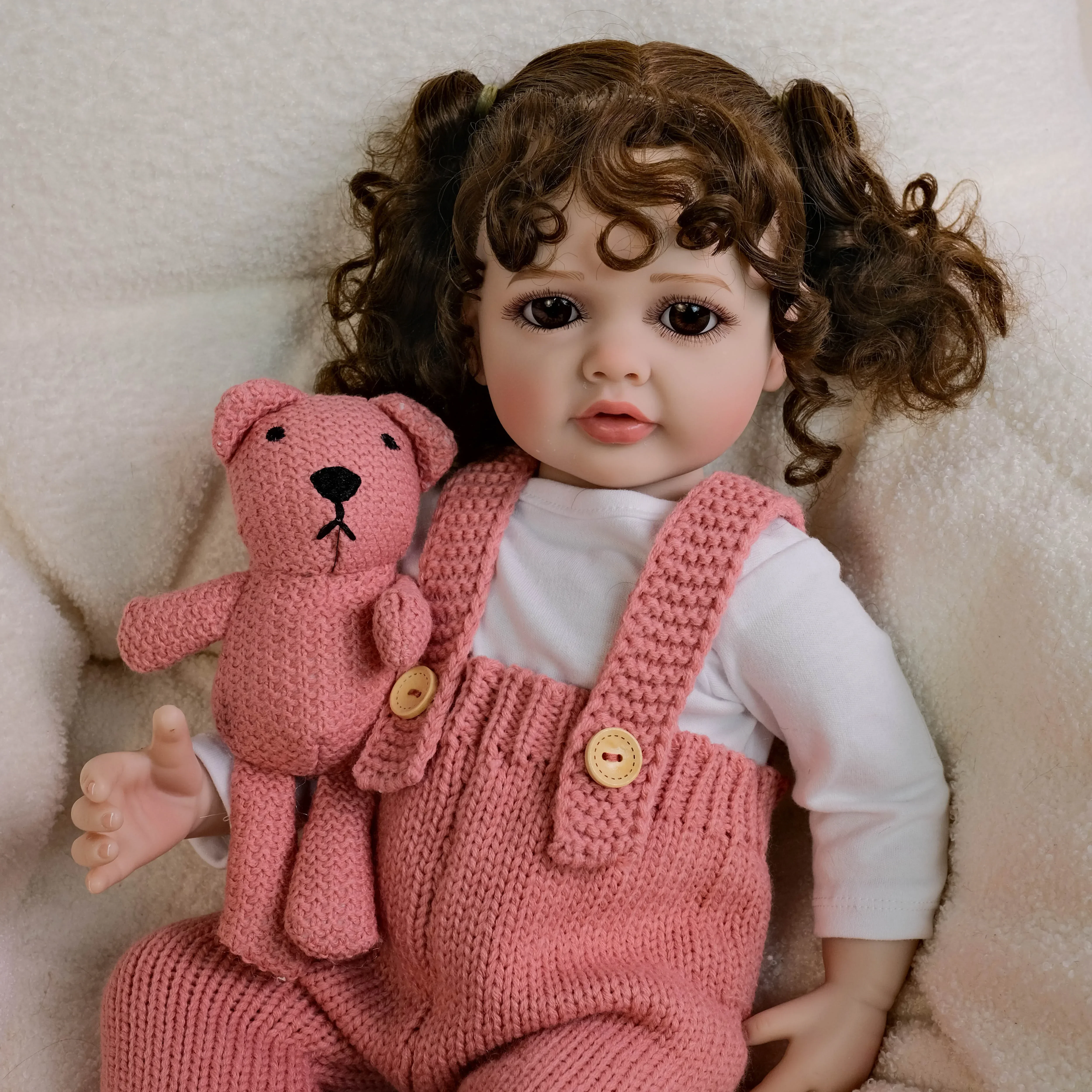 22-calowa lalka Betty z miękki – Baby Products For Curly Hair recenzja i cena