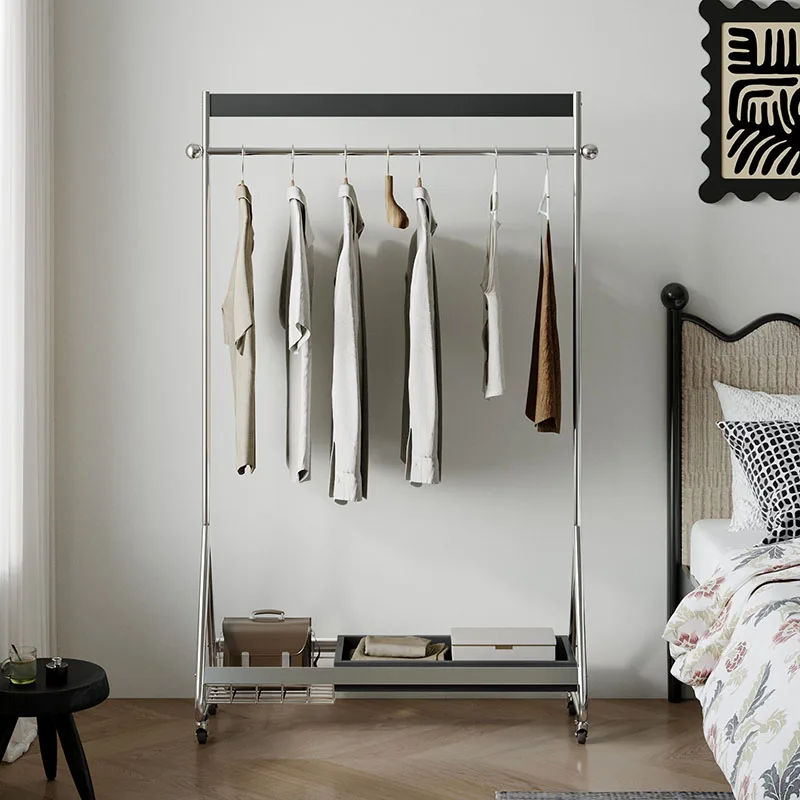 Modern Clothes Coat Racks Standing Minimalist Indoor Living Room Hanging Coat Racks Garment Display Perchero Home Furniture