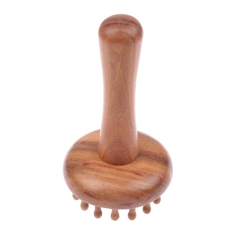 1 Stück Sandelholz Gua Sha Massagebürste Kopf Nacken Schulter Bauch Bein Körper Meridian-Massagegerät Gua Sha Kamm Holz-Massagewerkzeuge – Detail 9