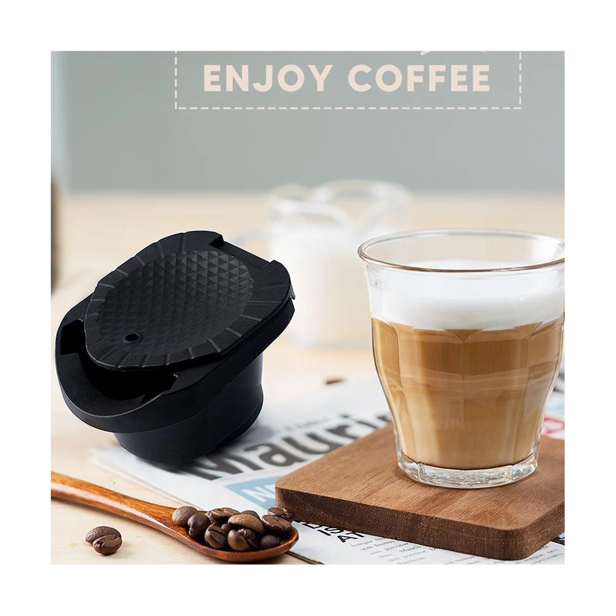 Adattatore per capsule per capsule Converti Crema per macchina da caffè Xs 2A