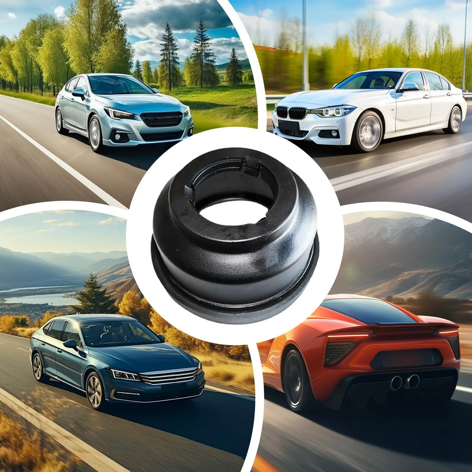 Adaptor Penyeimbang Ban Mobil Adaptor Kerucut Pemusatan Roda Aksesori Penyeimbang Mobil untuk Kendaraan Truk Trailer Mesin Pemotong Rumput Sepeda Jalanan