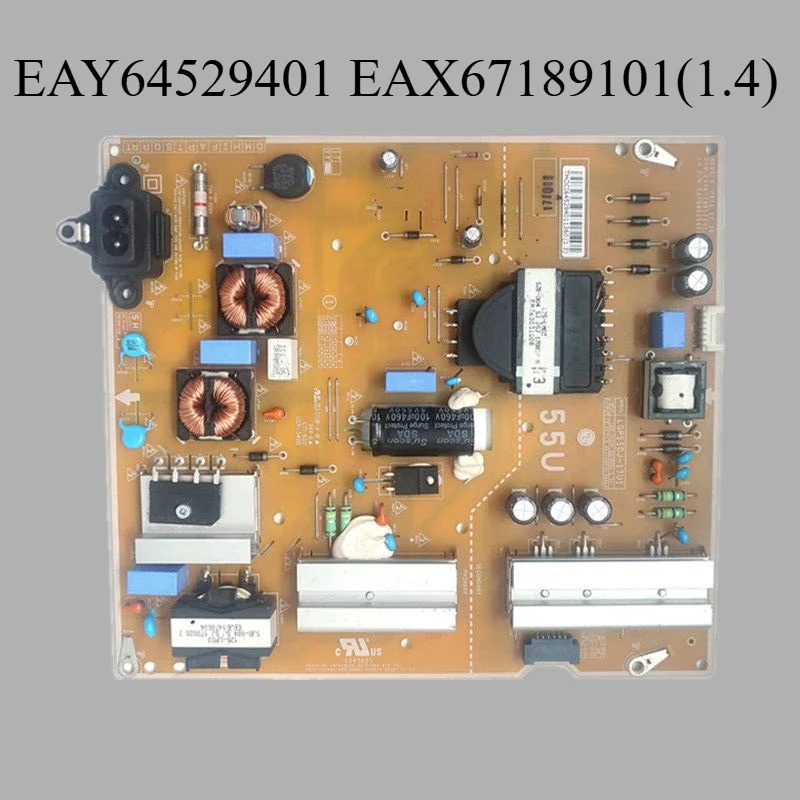 

Power Supply Board EAX67189101(1.4) EAY64529401 PLDK-L604A 3PCR01941A fits 55UK6100 55UJ6300 55UJ6307 55LG63CJ 55UJ630V 55UJ634V