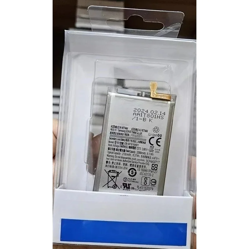 For samsung fold zfold2 fold3/4 original battery fold5 genuine w22 f916 f926 flip3 4