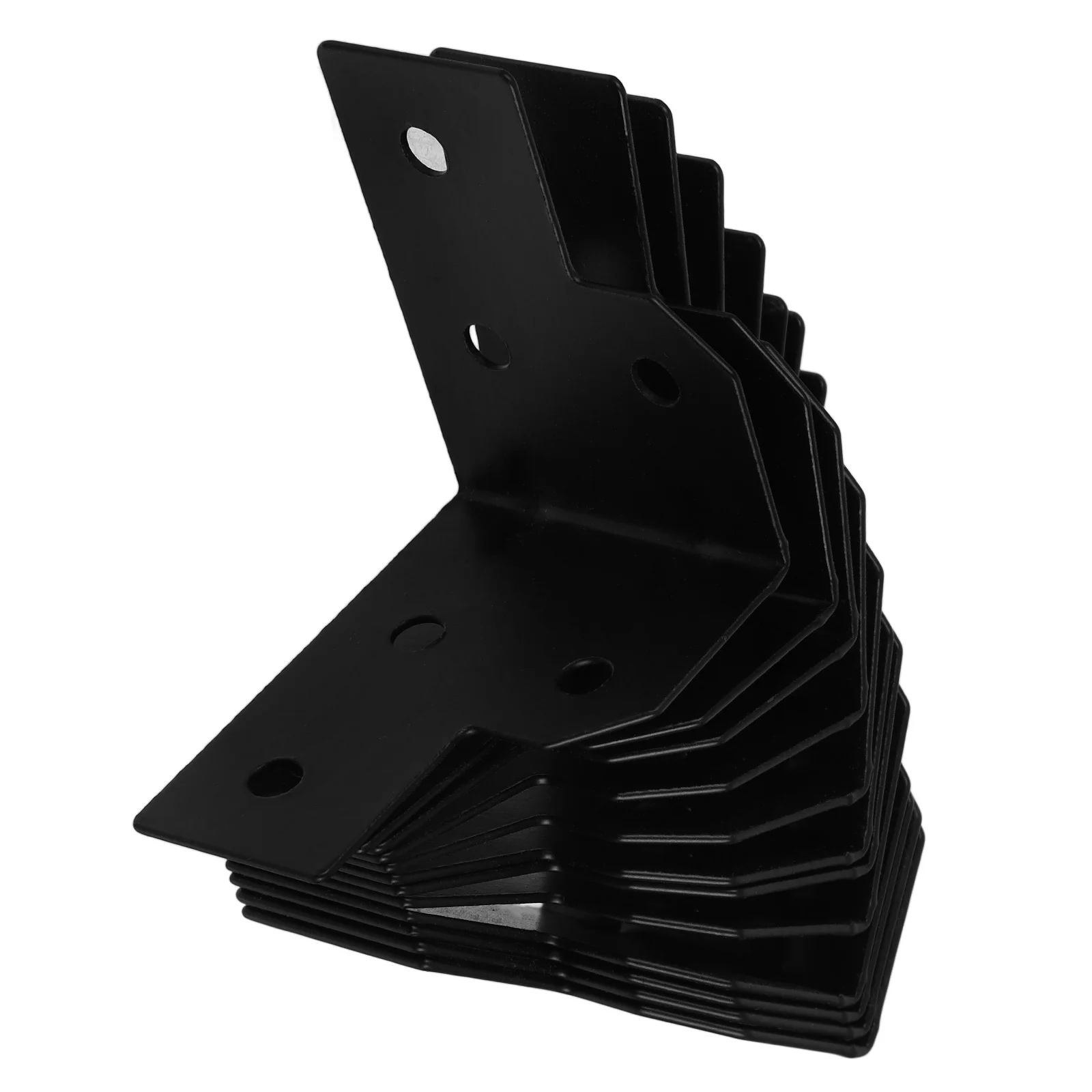 

12pcs Electroplated Metal Corner Brackets T-Shaped Edge Guards For Luggage Furniture Speaker Cabinet Corner Protection Bumpers