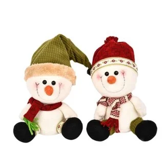 เด็กตุ๊กตายัดของเล่นตุ๊กตาหิมะคนรักสําหรับของขวัญวันเกิดเด็ก