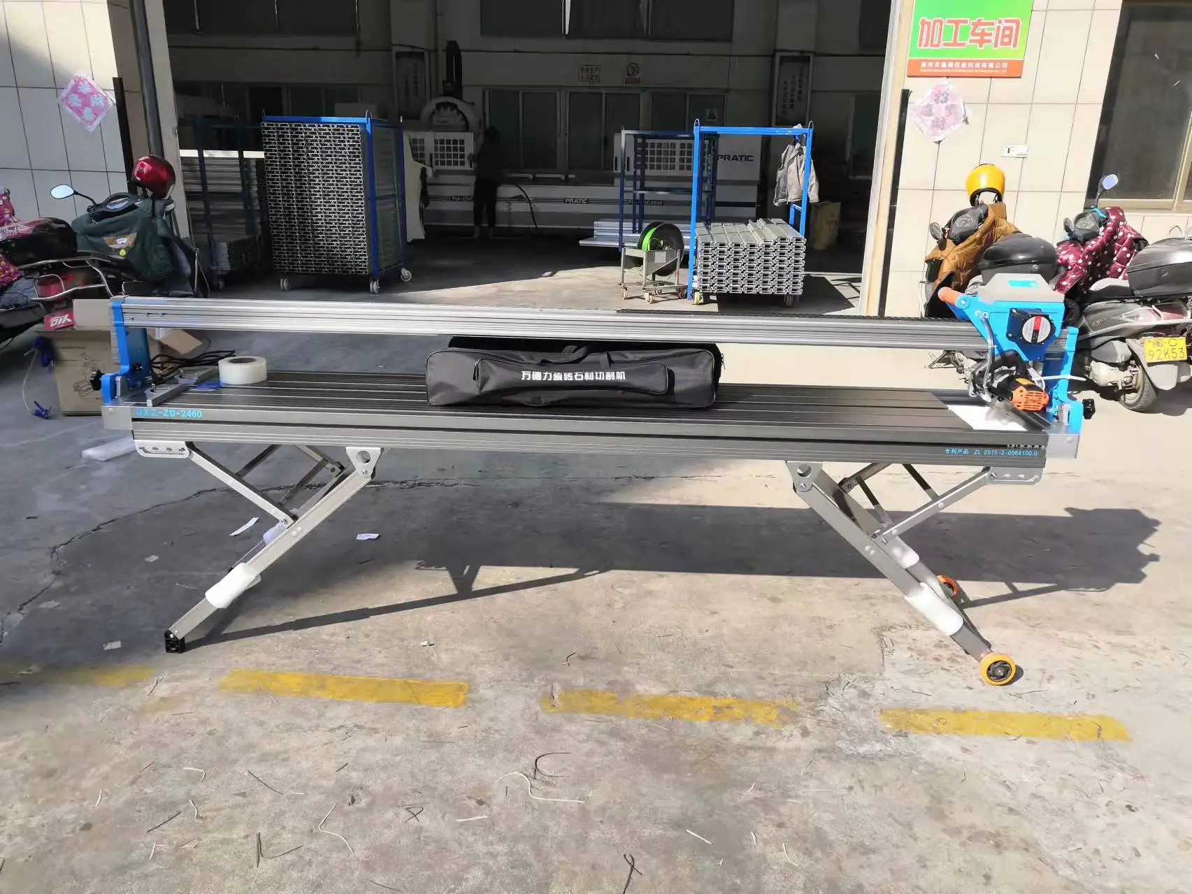 QX-ZD-1200 Manual and Automatic Quartz Portable Stone Slab Cutting Machine For Granite Marble Tile Stone Cutting Machiny